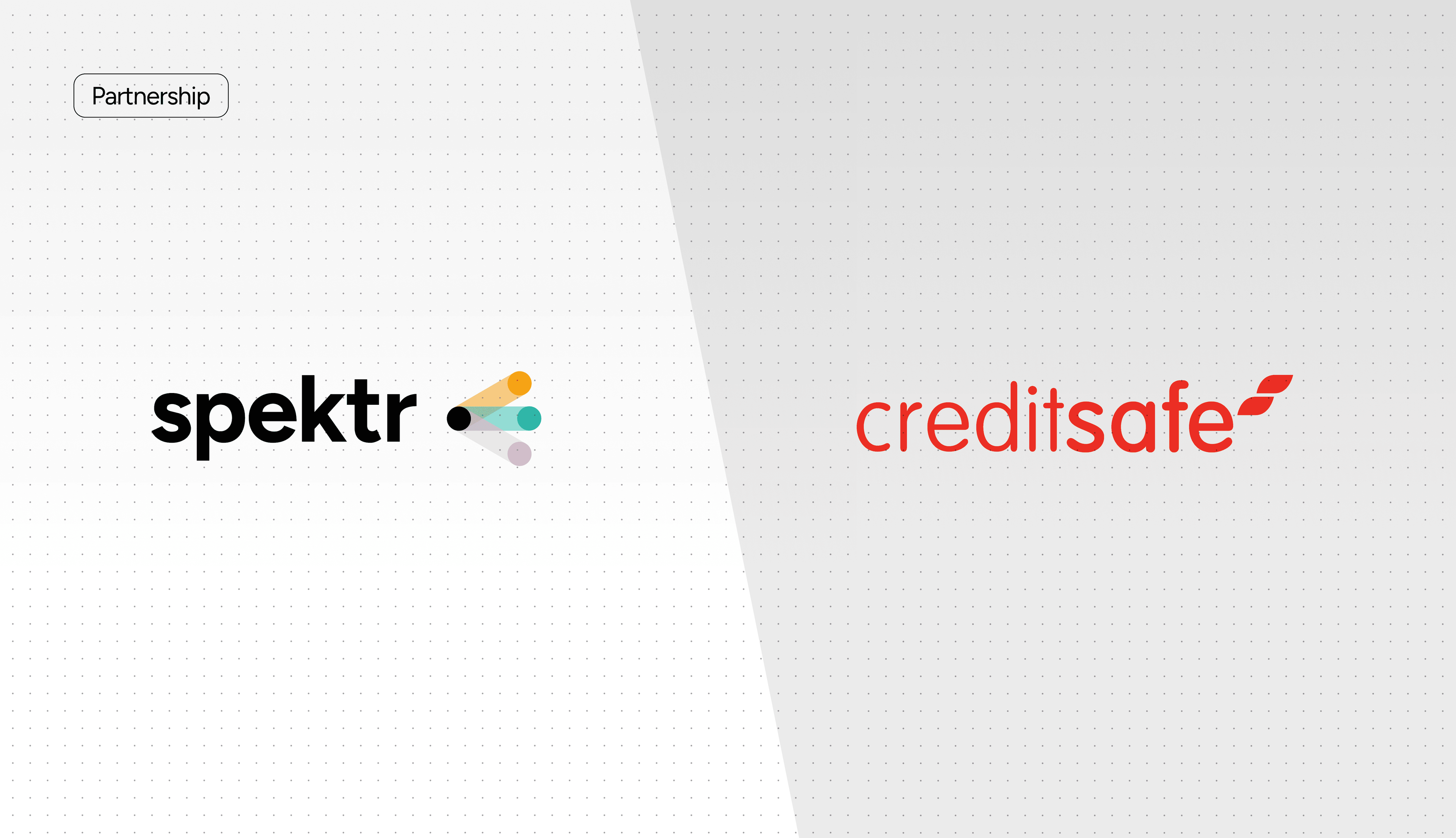 spektr and Creditsafe partnership announcement