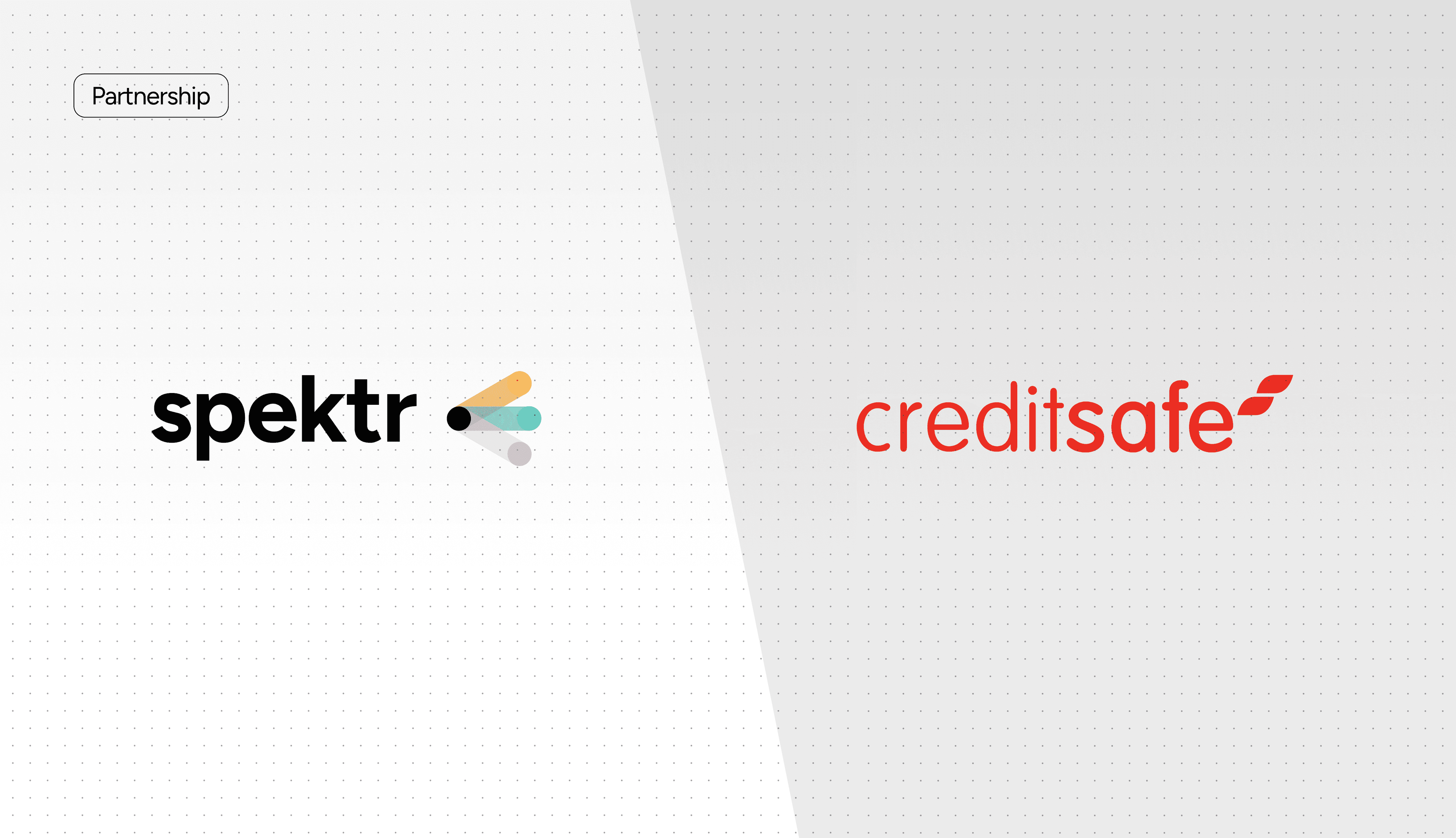 spektr and Creditsafe partnership announcement